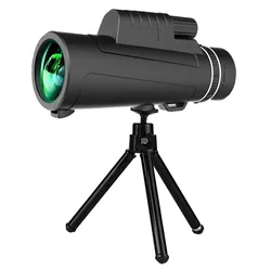 Telescope 10*42mm/12*50mm See Far &Clear High Power Monocular Telescopes for Wildlife Observation & Traveling Camping Hiking