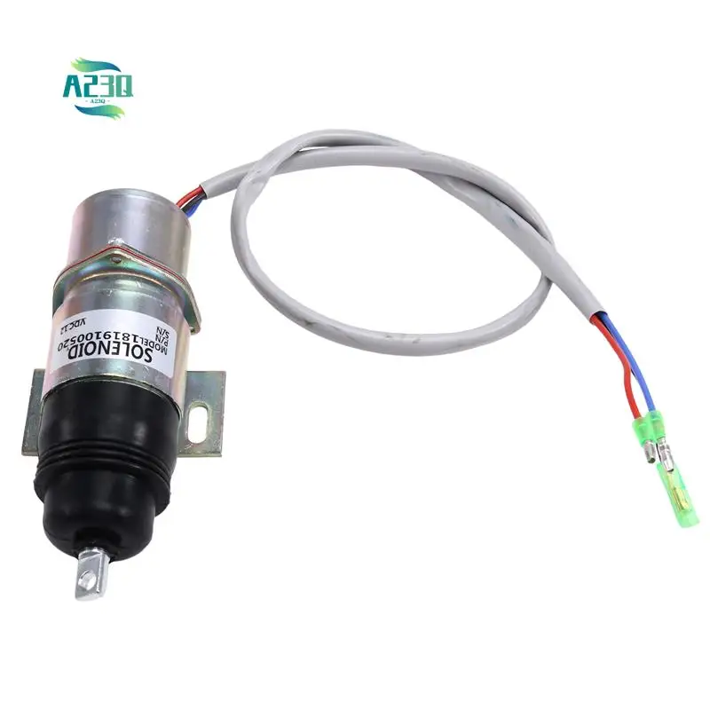 

A23Q-1819100520 12V MV2-17A Heavy Duty Fuel Shutoff Solenoid Valve For Isuzu Engine Stop Solenoid 1-81910-052-0 Z1819100520