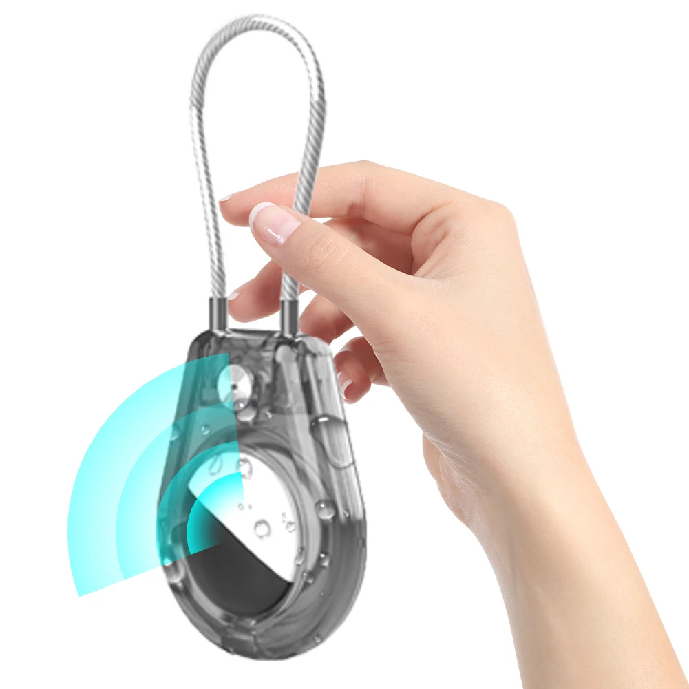 สำหรับ airtag เคส w/allen Key Key locking System for Air Tag keychain Holder Anti-Lost protective Case สำหรับคีย์กระเป๋าเดินทางสัตว์เลี้ยง & อื่นๆ