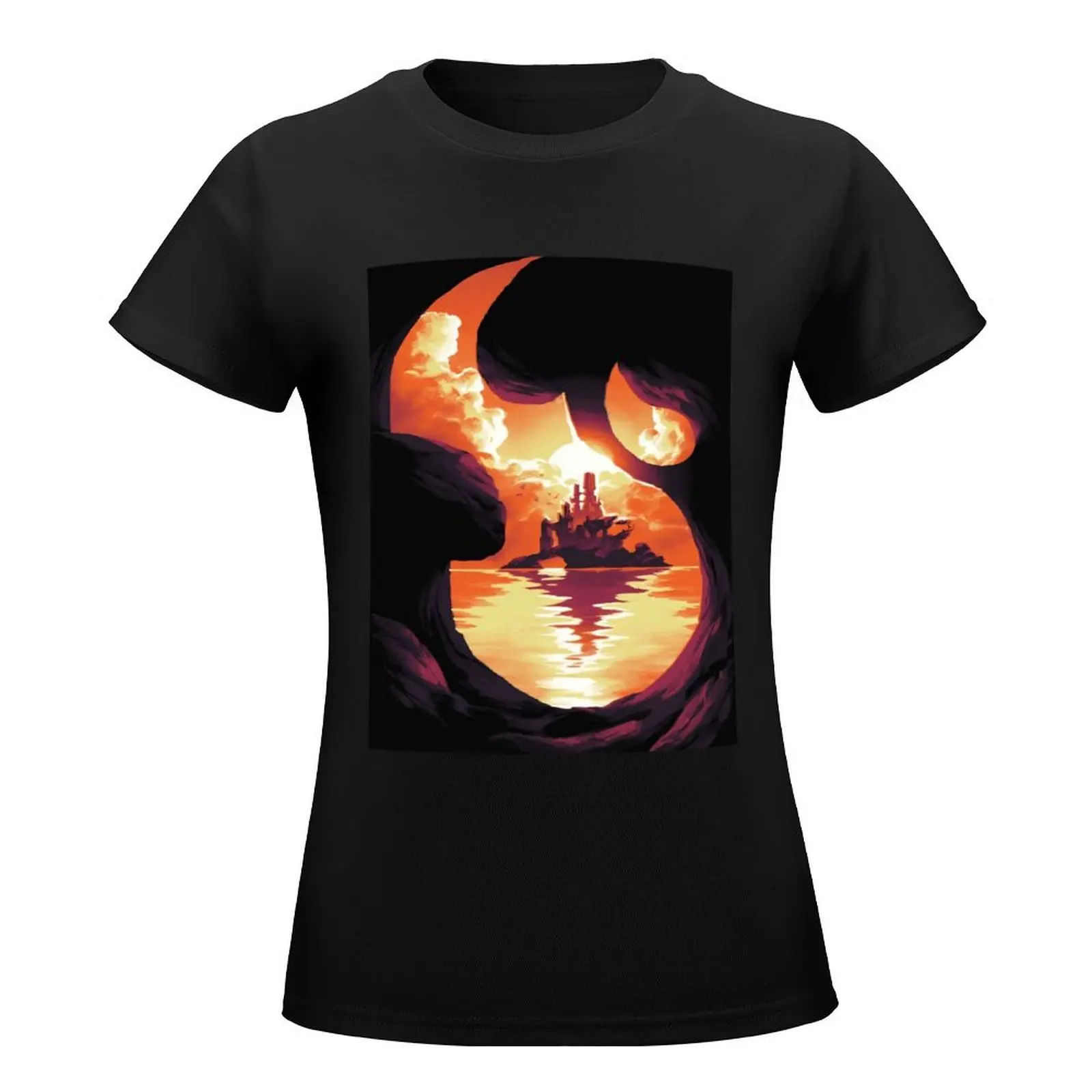 game dead cells art T-Shirt funny new edition cropped t shirts for Women