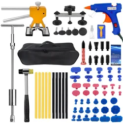 Car Repair Tools Body Paintless T Dent Puller Repair Sheet Metal Slide Hamme Reverse Hammer For Hail Pit Removal Car Workshops
