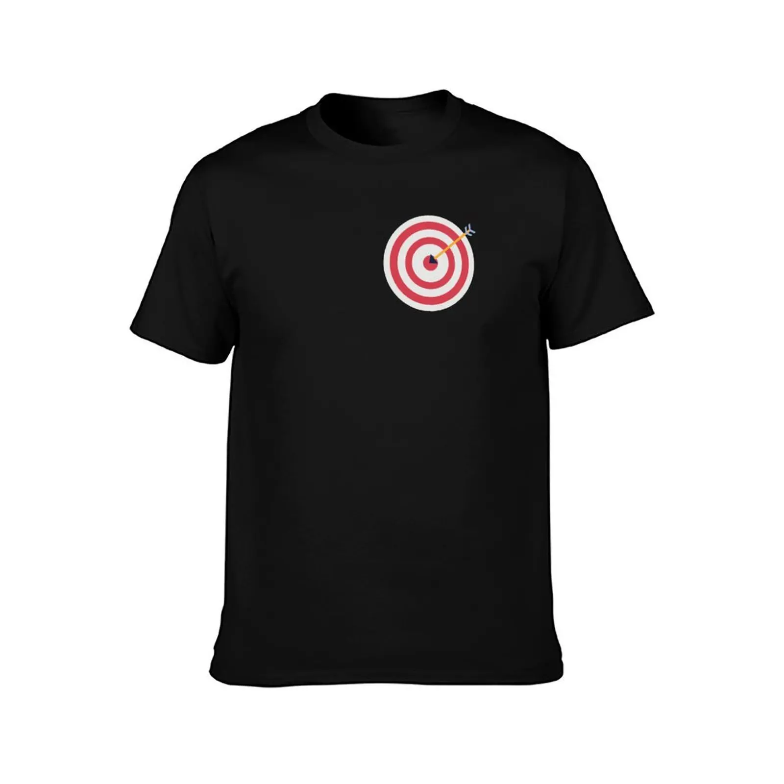Heart Bullseye target T-Shirt Casual Loose Daily Wear T-Shirt