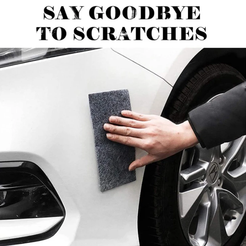 6PCS Car Cleaning Tool Nano Polishing Cloth Paint Surface Scratch Repair Anti-Scratch Polish Wipes Cloth Car Accessories