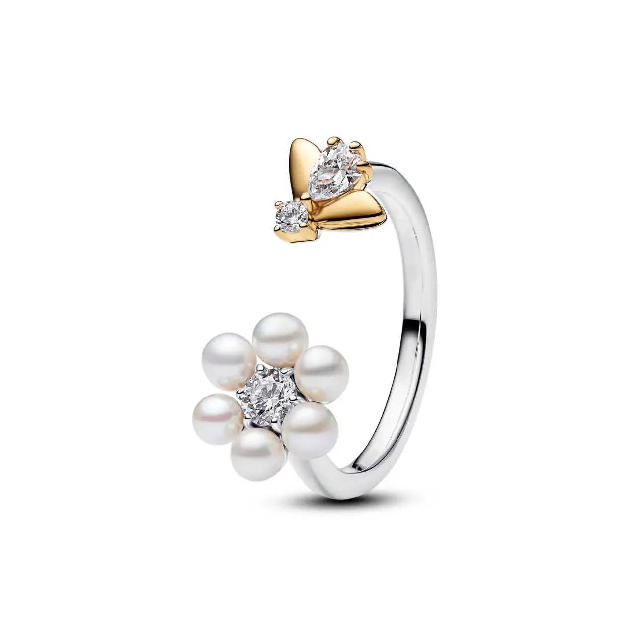 925 Sterling Silver Rings Cuban Chain Heart Zirconia Finger Ring Trendy Fine Jewelry For Women