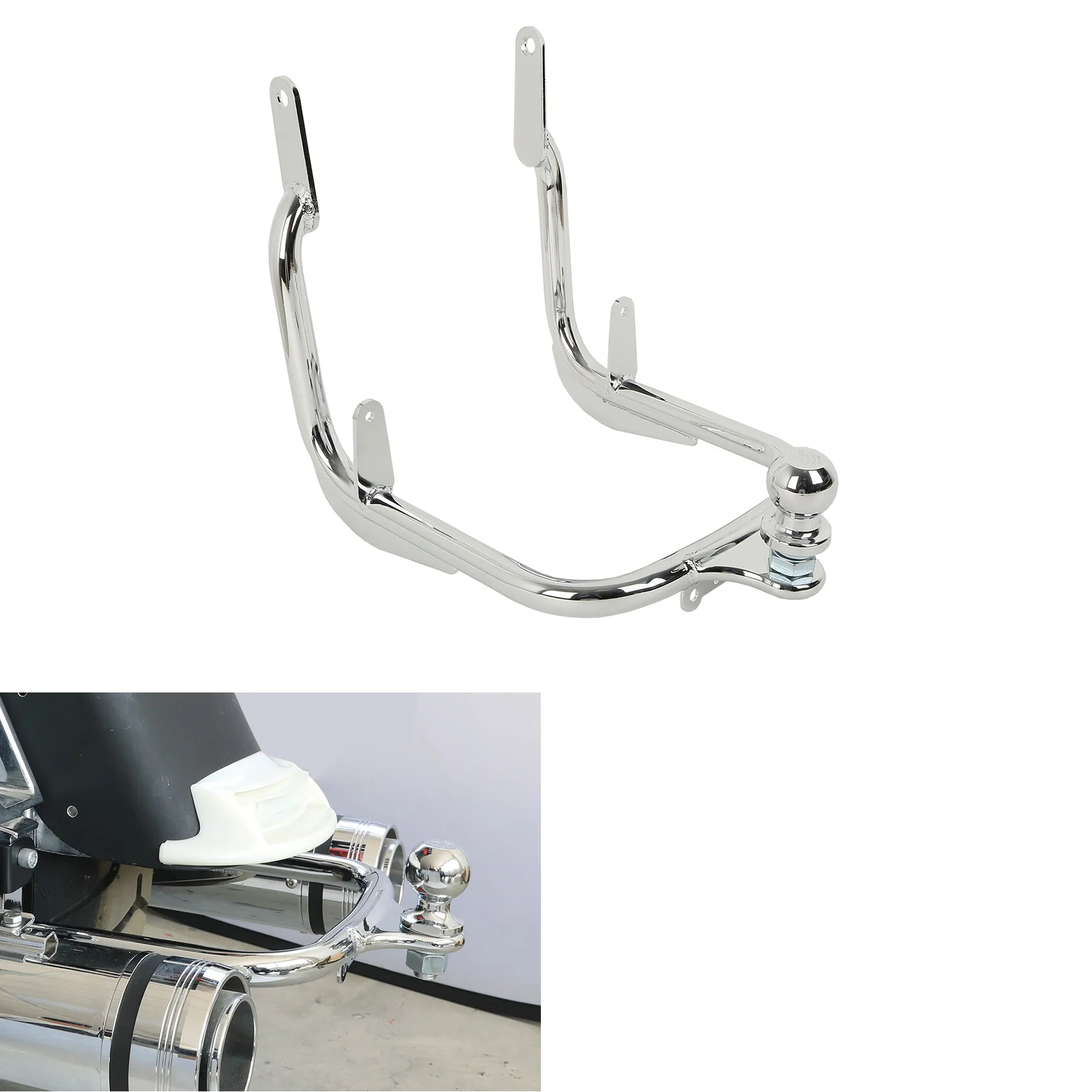 Motorcycle Bummer Trailer Hitch Tow Fit For Harley Touring Electra Street Glide 2009-2013