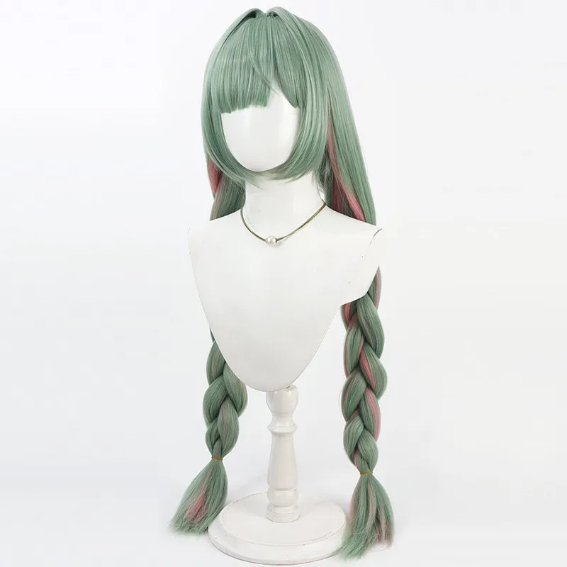 วิกผมคอสเพลย์วูเธอริงเวฟส์ ฟรอโลวา หมวกคลุมศีรษะแบบหนาสไตล์คอร์นซิลค์