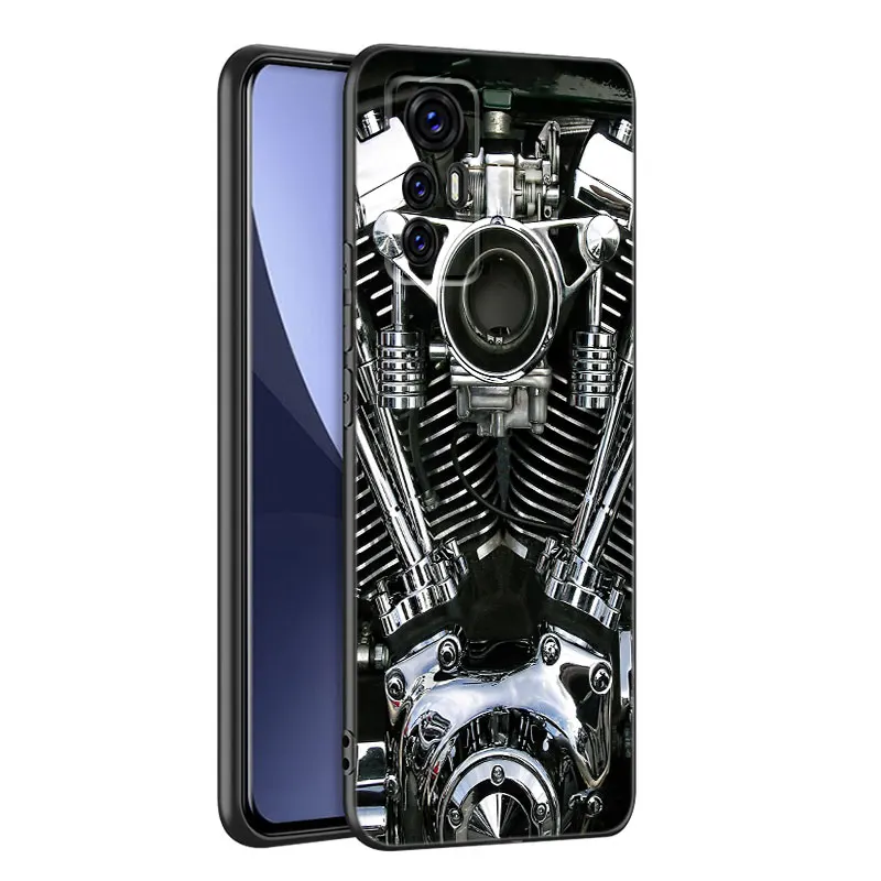 Moto Cross Motorcycle Sports Phone Case For Xiaomi 10 11 13 12 Lite NE 9T 11T 12T 12S 13T 14 Pro 9 SE 10i 11i 12X Civi 2 3 4 5G