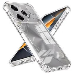 Phone Case For Tecno Pova 6 Neo 6 Pro Pova5 Shockproof Case For Pova 5 Pro Transparent Soft Silicone Back Cover Protector Fundas