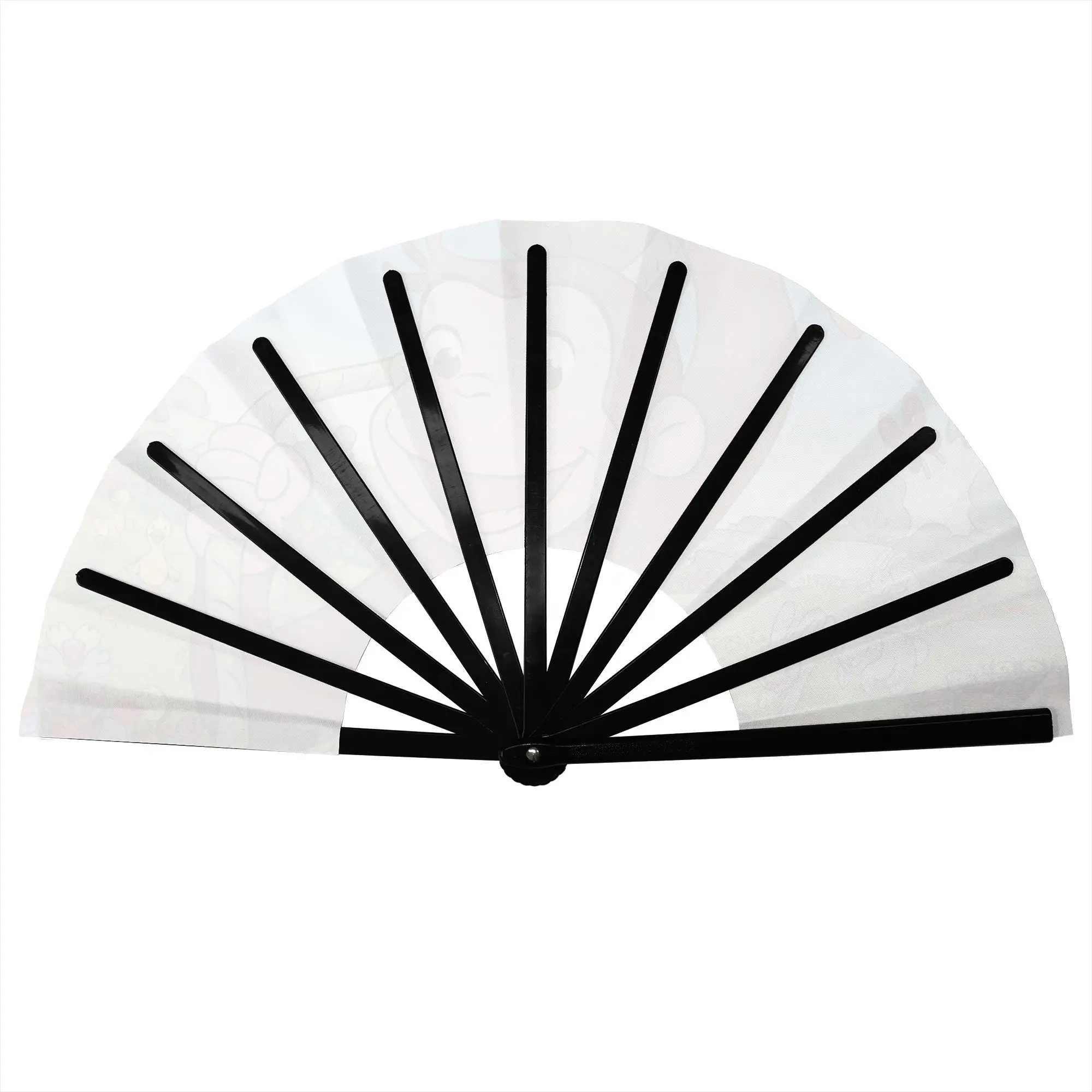 Cartoon C-Curious G-Georges Traditional Folding Fan Chinese Style Garden Monkey High-Quality Fans Gift Decorative Hand Fan