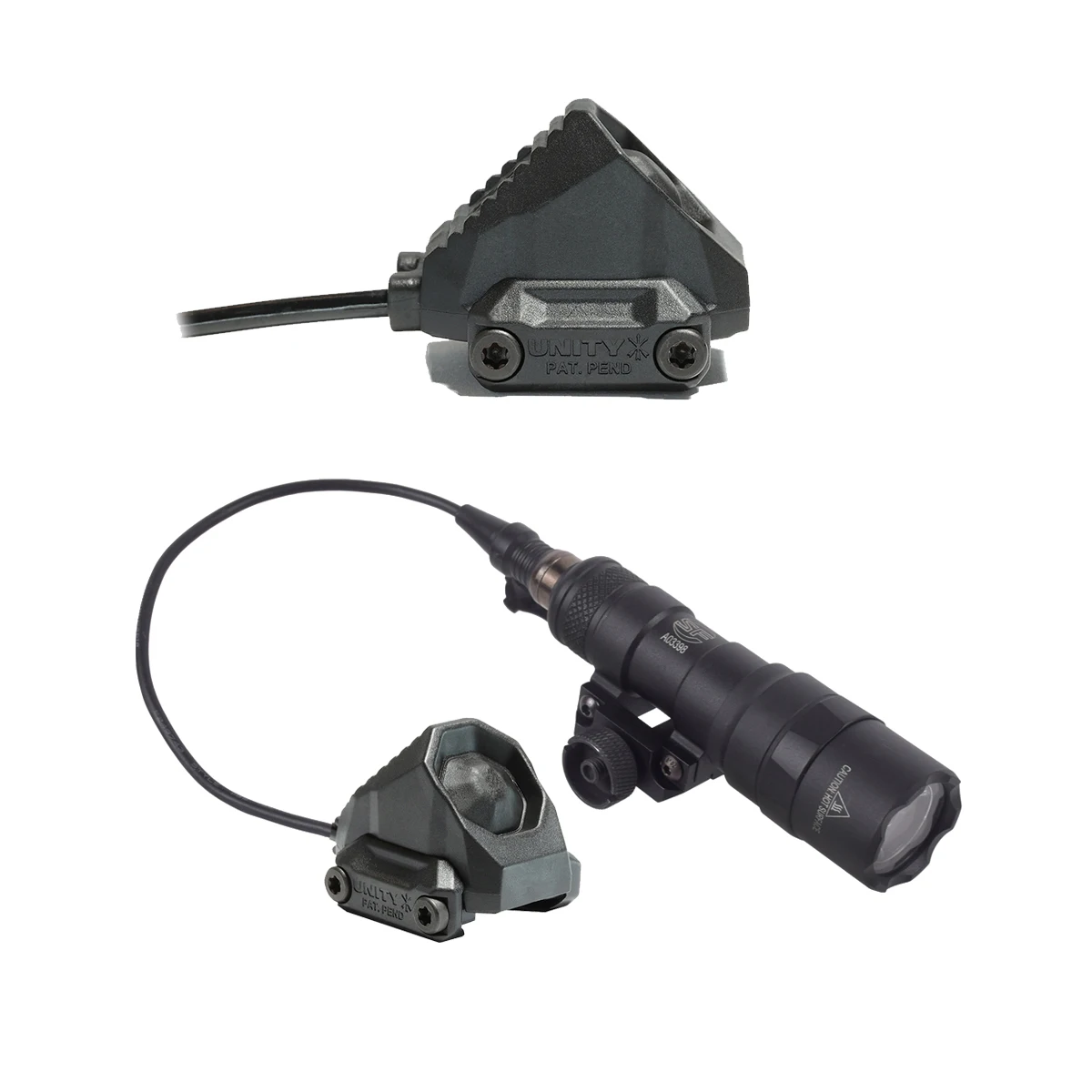 Surefire M600C M600 M300 Tactical Scout Light AR15 Flashlight With UNITY AXON SL Remote Pressure Switch
