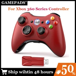 For Xbox 360 Gamepad Wireless Vibration Joystick for Xbox 360/PC Console Compatible with Windows 7 8 10 Game Controller