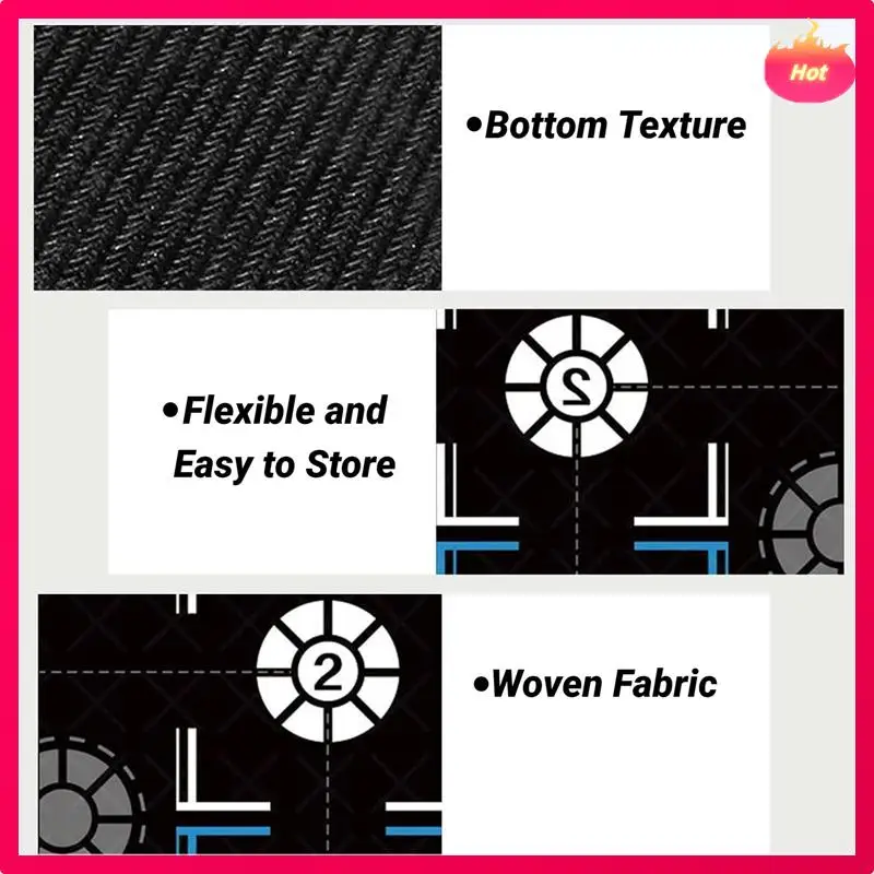 

Multi Basketball Training Mat Non-Slip Foldable Dribble Training Mat Basketball Indoor Ourdoor Equipment, Teenager Easy Install
