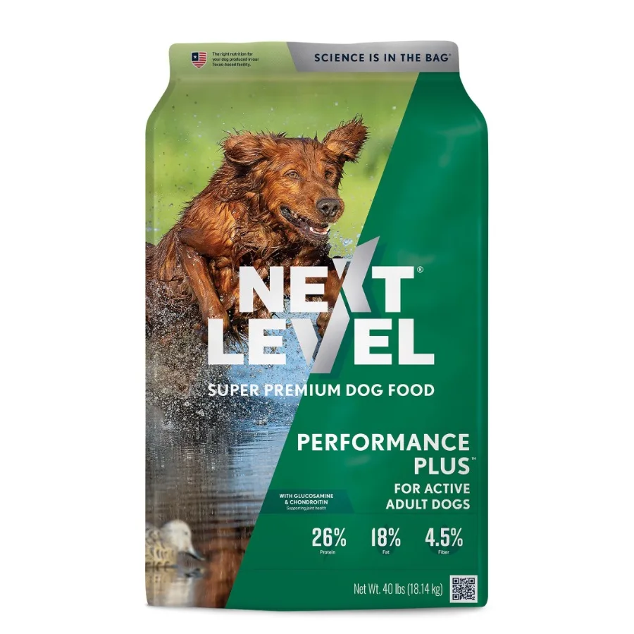 Performance Plus™, For Active Adult Dogs, Joint Support, Beef-Chicken-Pork-Fish Flavors, Dry Dog Food, 40 lbs