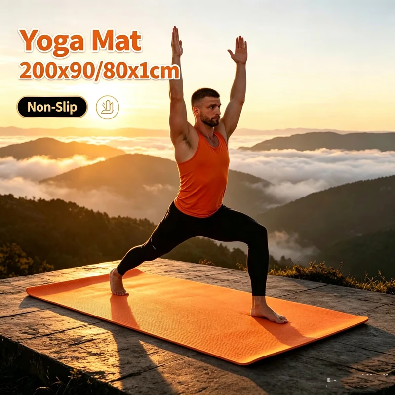 1cm-thick-non‑slip-large-yoga-mat-200x90-80cm-portable-durable-cushion-exercise-pilates-gym-body‑building-outdoor-sports-workout