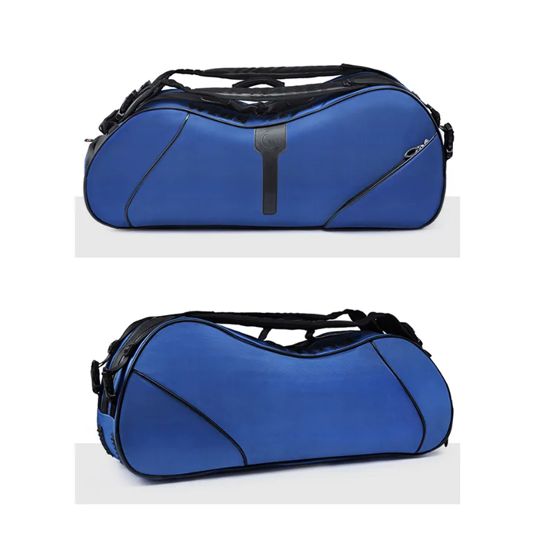 مخصص مهنة الصانع مقاوم للماء 1680D النايلون مضرب تنس الطاولة حقيبة الريشة الرياضة القماش الخشن مضرب حقيبة للرياضيين