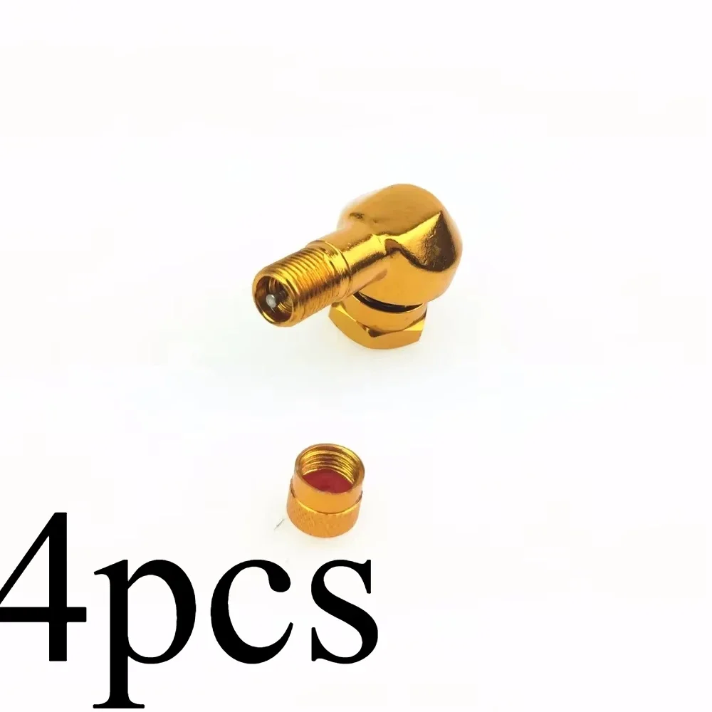4pcs for Rcycle Electric Vehicle Aluminum Alloy Valve Cap Seal Dust Cap