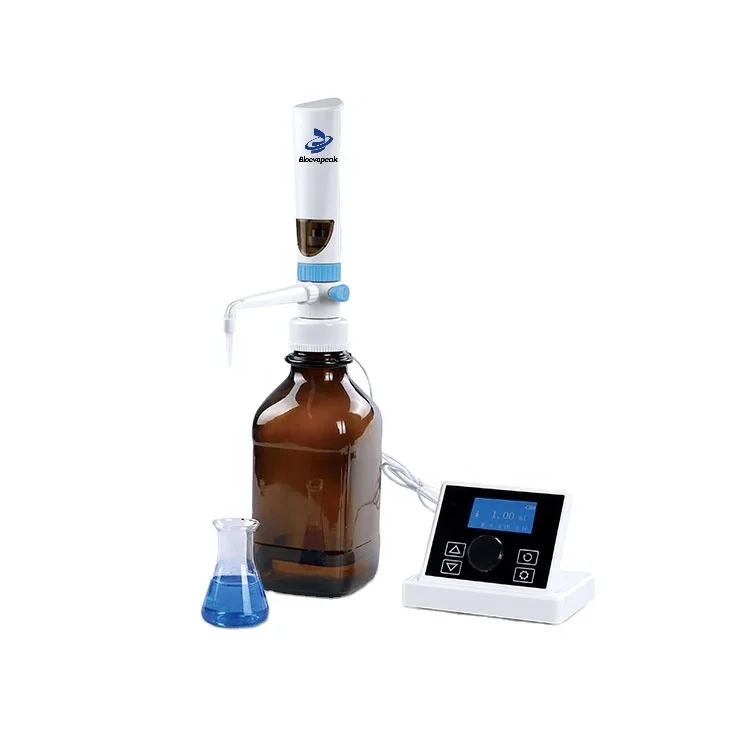 

Bioevopeak 0.1-99.9mL Laboratory Digital Bottle-Top Dispenser Digital Titrator Burette