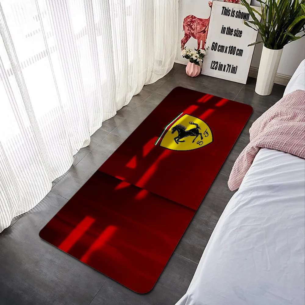 Scuderia Ferrari Customized Carpet for Kitchen Floor Mat for Hallway on the Floor Doormat Entrance to Home Bath Mats Outdoor Rug