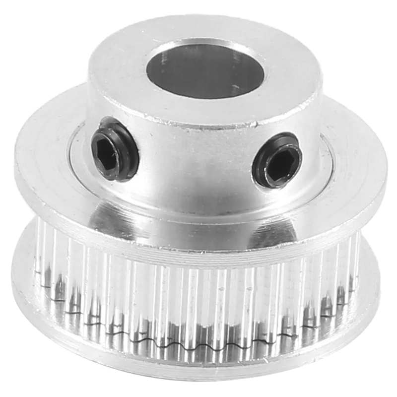 AAAC-Aluminum GT2 36 Teeth 8Mm Bore Timing Belt Pulley Flange Synchronous Wheel For 3D Printer