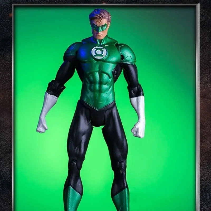 Liga da Justiça DC anime Batman Superman Aquaman Lanterna Verde Flash Mulher Maravilha Figura Modelo Ornamentos Personalizados Atacado