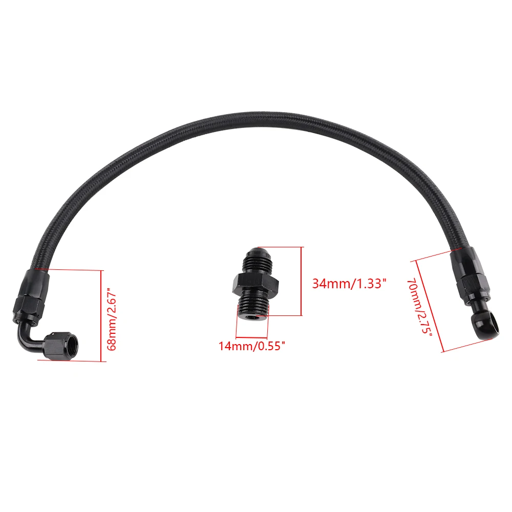 Fuel Line Hose For Honda Civic Accord Prelude CRX CR-V 1992-2000 Acura Integra B/D Series D15 D16 B16 B18 B20 B16A B18C 94-2001