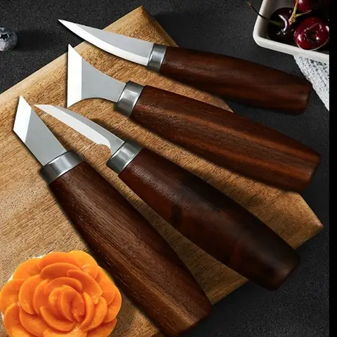 Woodworking Carving Knife DIY Carving Chipping Cutlass Manual Woodcarving Scoop Set of Woodcarving Tools