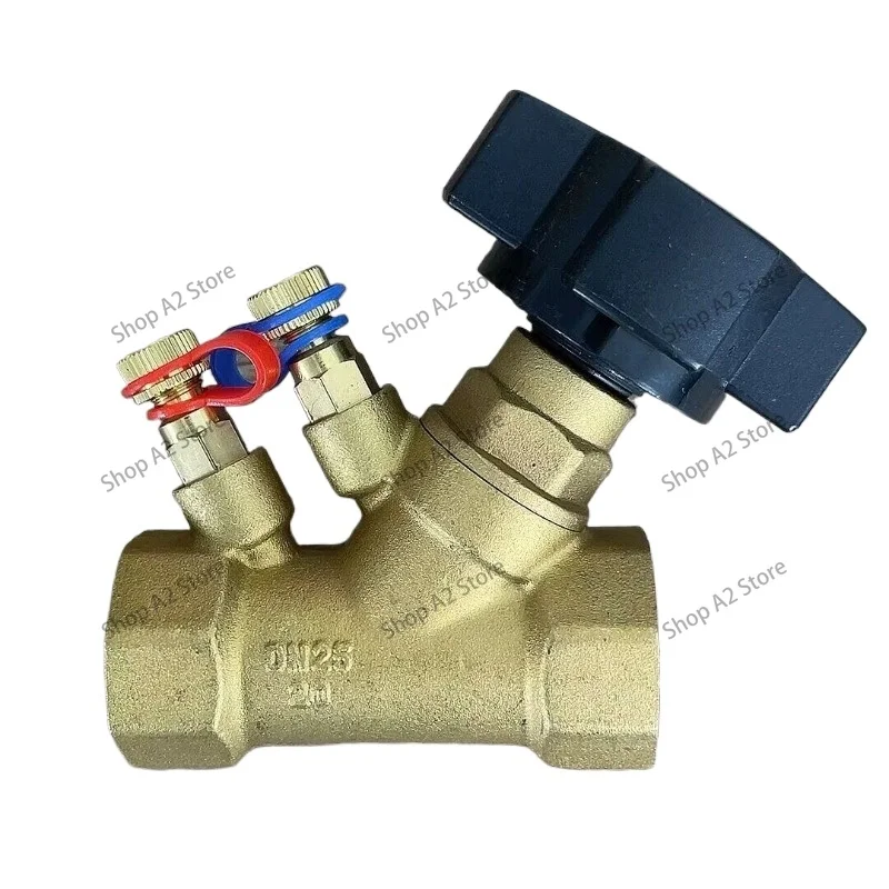 Static Balance Double Regulating Valve, Female Threaded Water Balance Control Valve