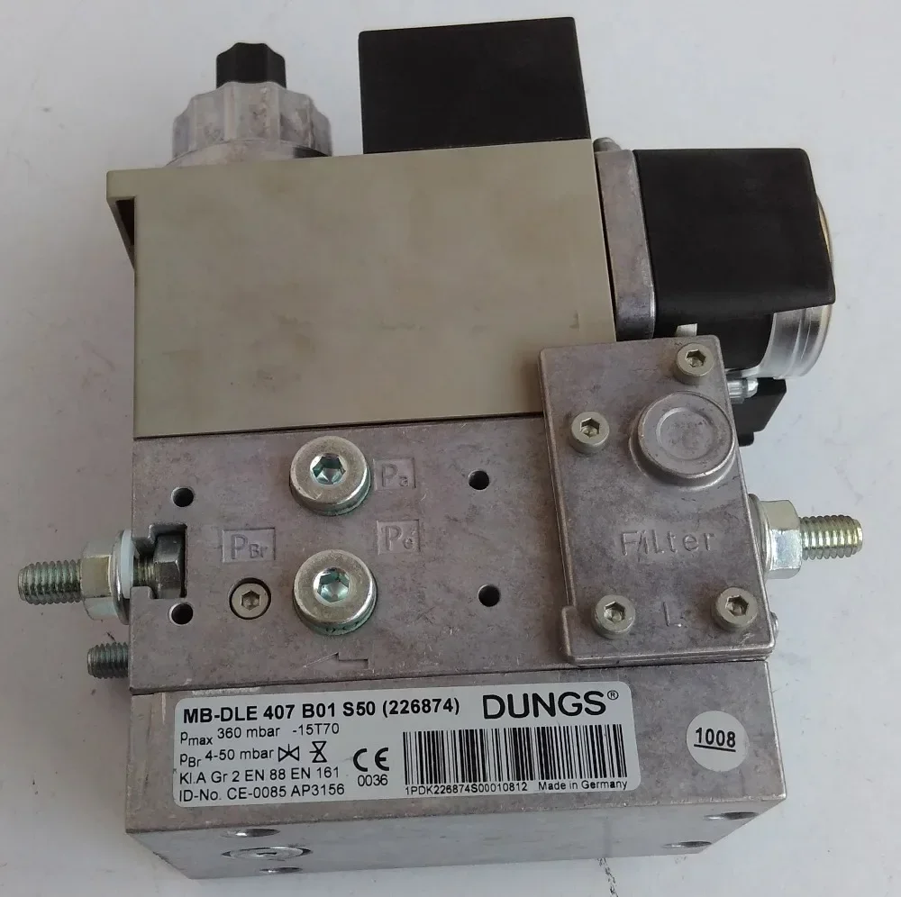 MB-DLE407B01S50 Dungs Gas MultiBloc Combined regulator and safety shut-off valves Single-stage For gas burner New & Original