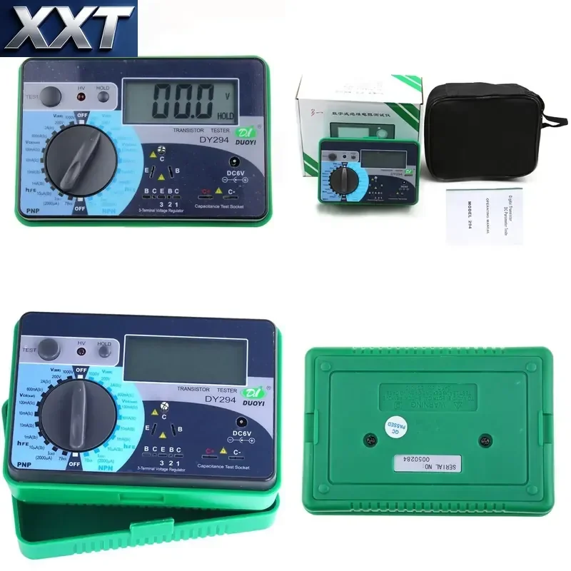 XXT 2026 Hot Sell Digital Transistor DC Parameter Tester With LCD Screen Semiconductor Tester for Electronic Maintenance