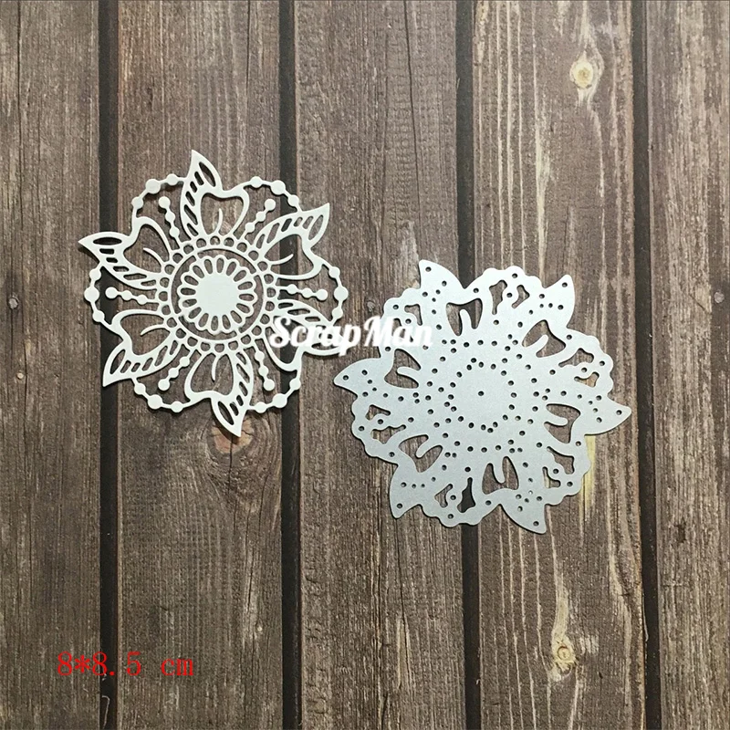 New 2024 Metal Cutting Dies Lace frame square frame diy Scrapbooking Photo Album Decorative Embossing PaperCard Crafts Dies