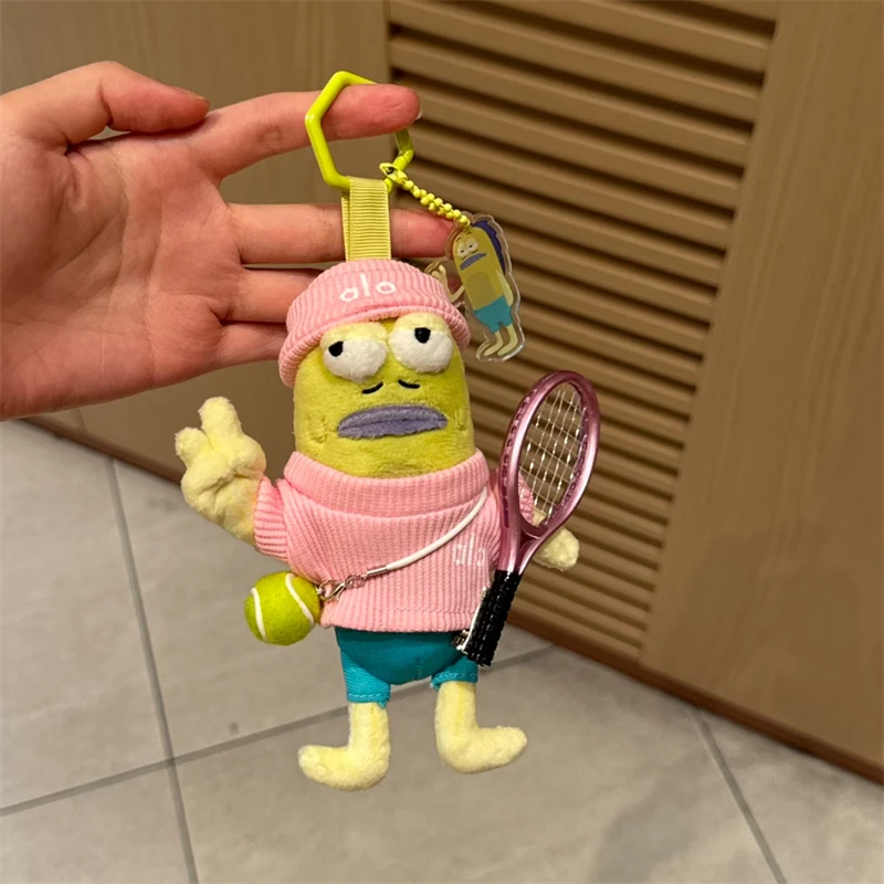 2026 New Authentic Spongebob Square Pants Plush Toys Keychain Bikini Bottom Buddies Funny Plush Bag Pendant  Halloween gift