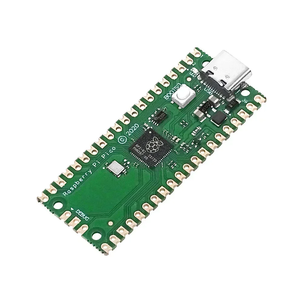 Raspberry Pi Pico Board RP2040 PICO W ثنائي النواة 264KB ARM أجهزة كمبيوتر صغيرة منخفضة الطاقة معالج Cortex-M0 + عالي الأداء