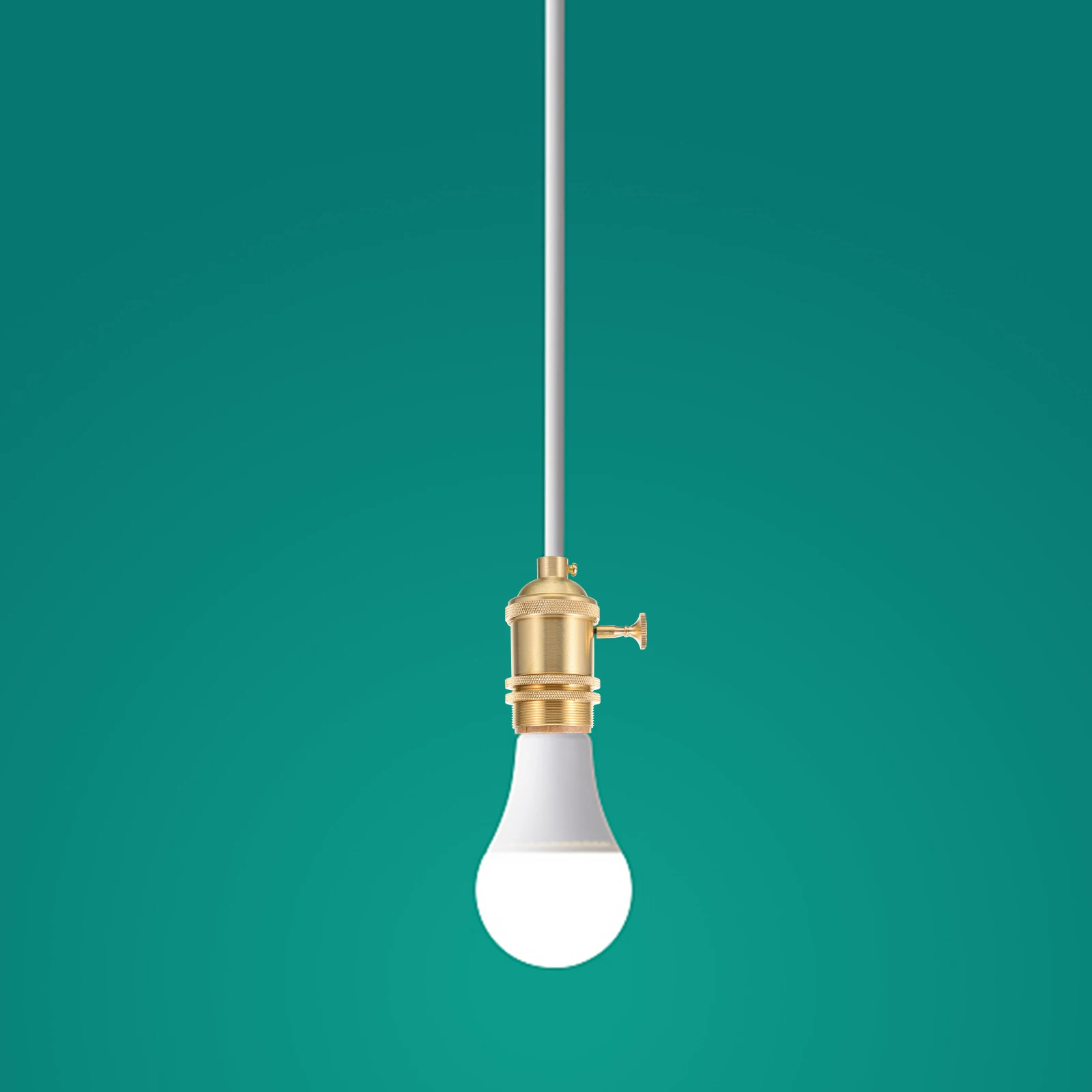

1pcs Retro Copper Lamp Socket Holder E26 E27 Edison Toggle Switch DIY Pendant Light Fixtures Vintage Metal Parts