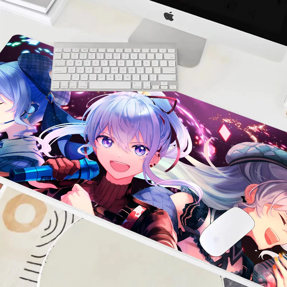 1pc Holive Hoshimachi Suisei Non-slip Mouse Pad Suitable For Office Computers Laptops E-sports Game Desk Mats XXL Keyboard