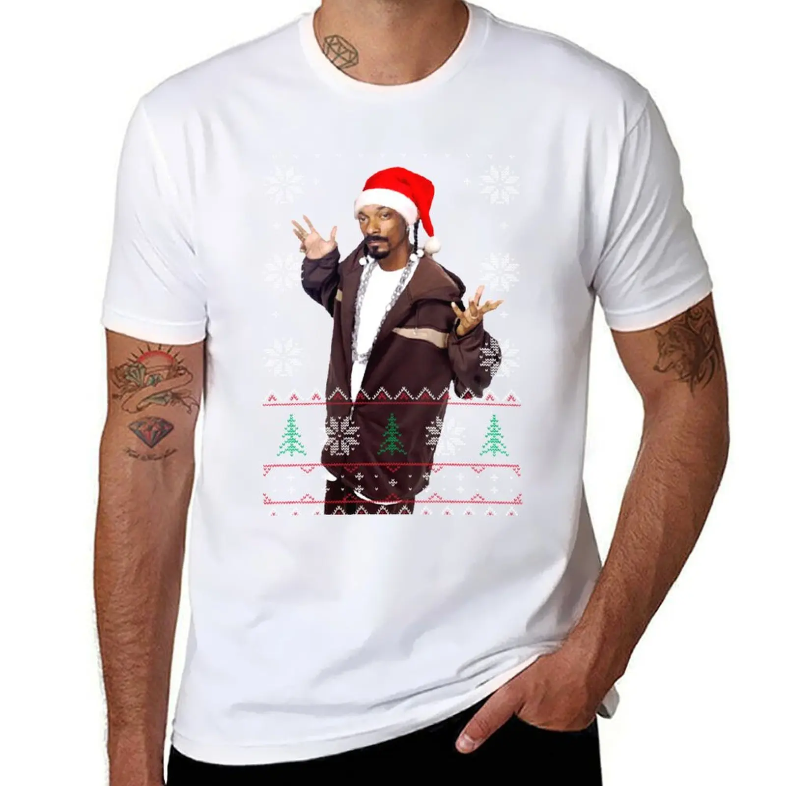 

Snoop Christmas T-Shirt t shirts for man graphic tees man t shirts for men casual T-Shirt