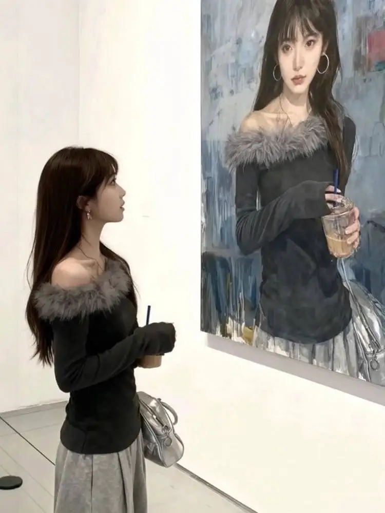 Korean Sle Ey Fur C… - image