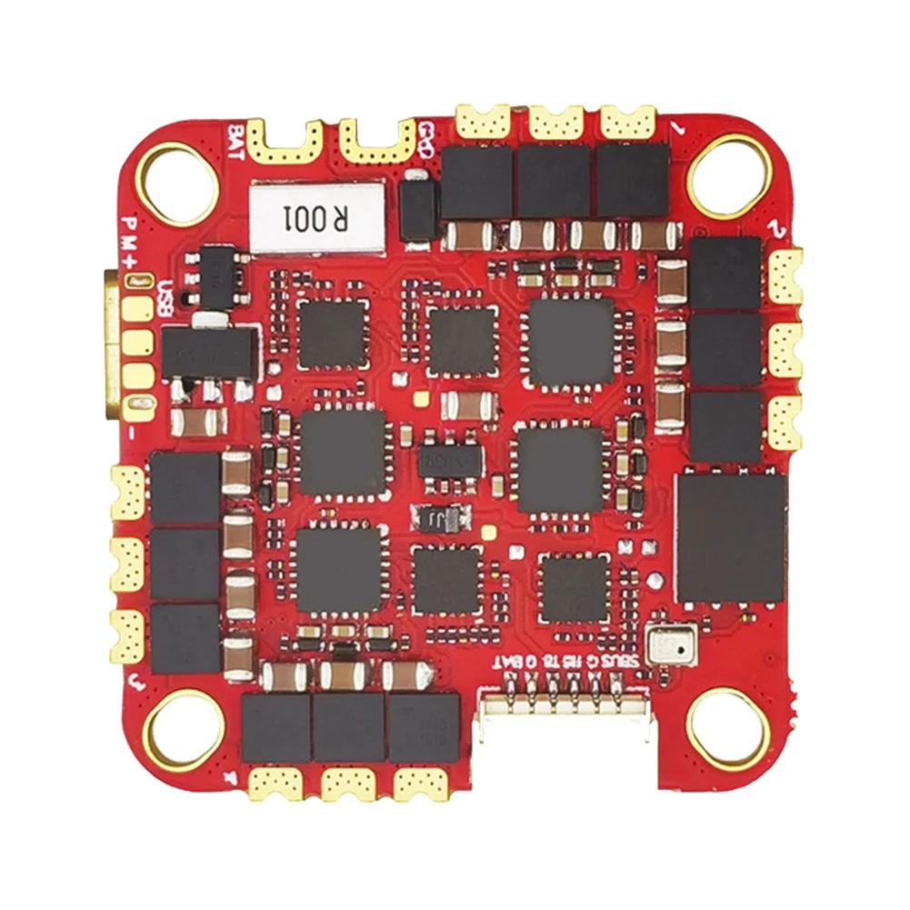 HAKRC F722 AIO Flight Controller Built-In 40A ESC STM32F722RET6 MPU6000 AT7456E OSD Barometer 5V/3A BEC Dual USB for FPV Droe