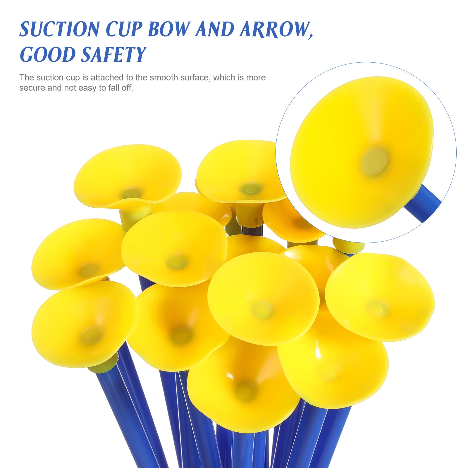 16 pcs Bow Arrow For Suction Cup Plastic Practice Arrows Archery Set Safety Arrows For Outdoor Play Birthday Party