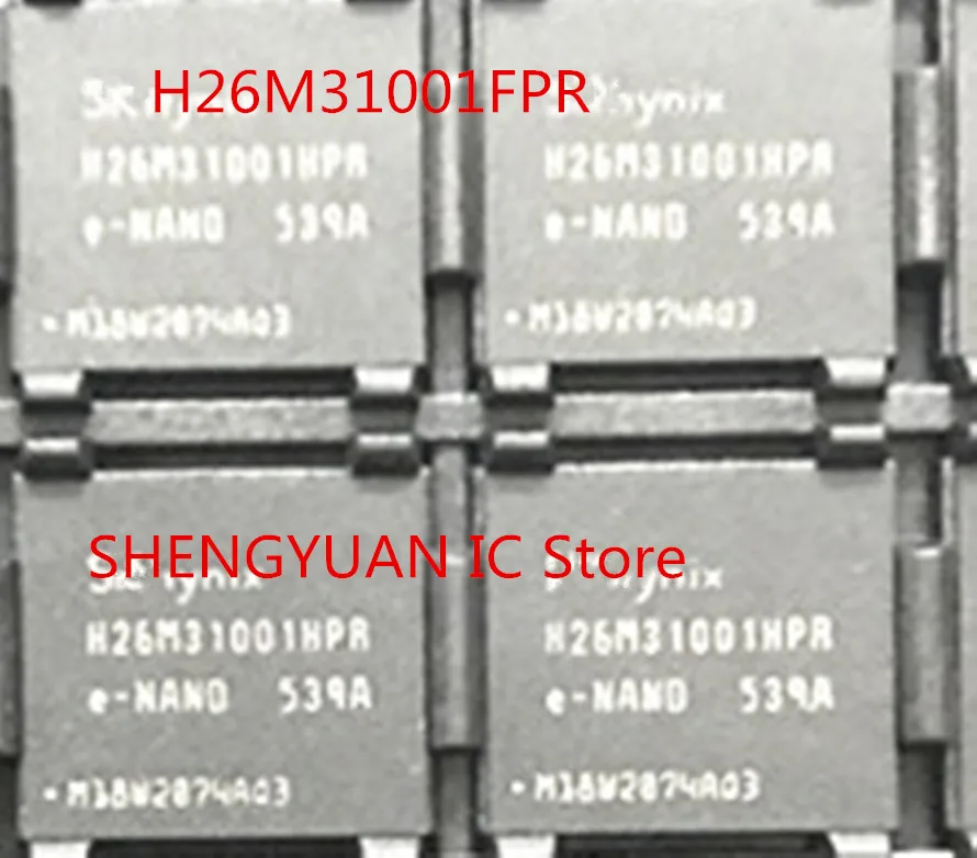 5Pcs  NEW Original  H26M31001FPR  H26M31001HPR  153FBGA EMMC 4GB memory hard disk storage