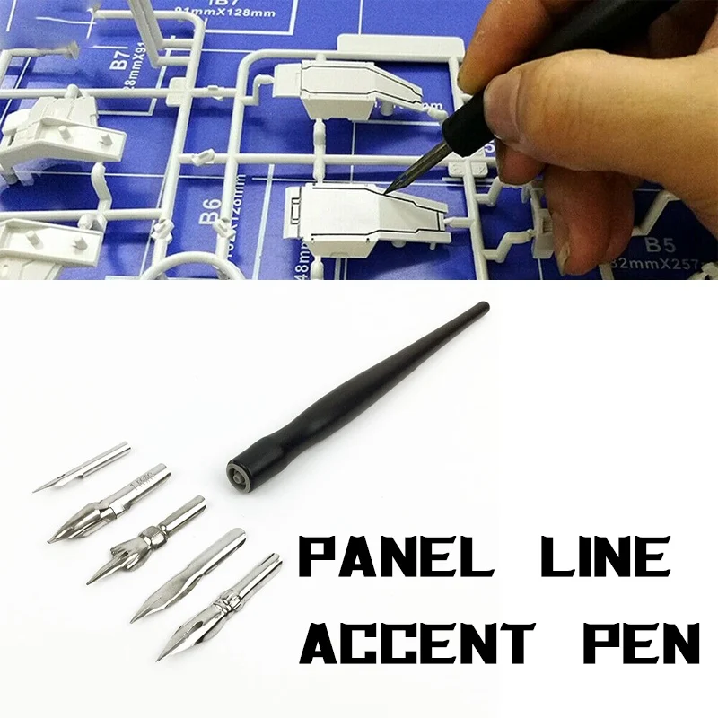 Panel Line Accent Pen Assembly Model Tool Avoid Scrubbing Infiltration Line DIY Hobby Tool