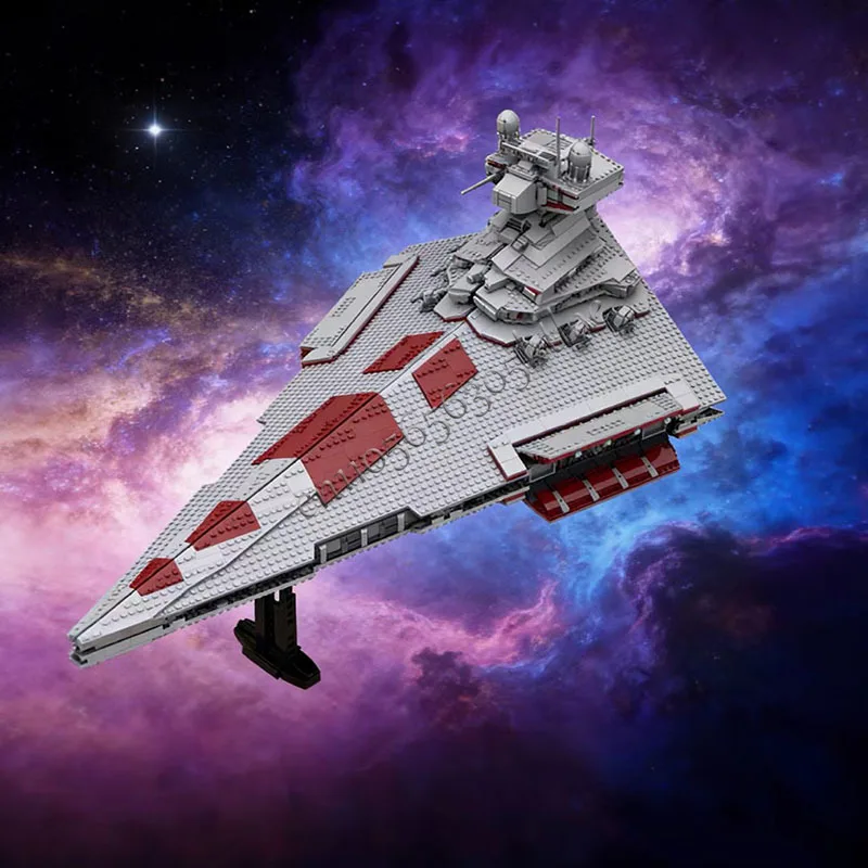 

New 3120 PCS MOC Star Battle Destroyer Battleship Model Building Block Brick DIY Creative Assembly Educational Toy Birthday Gift