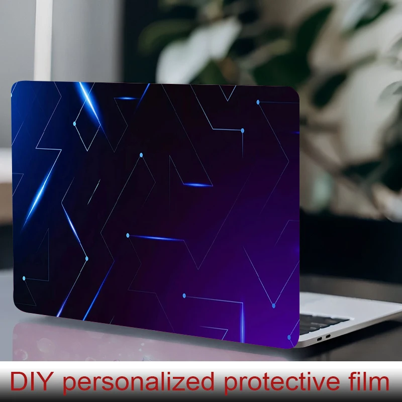 

2 наклейки для ноутбуков, защитная пленка с яркими чернильными вихрями, устойчивая к царапинам наклейка, которую можно изготовить своими руками.