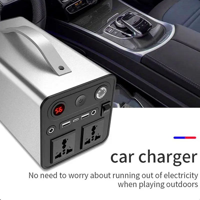 GK180 centrale elettrica portatile 45000mAh Power Bank 180Wh campeggio generatore solare AC 220V per caccia in campeggio all'aperto