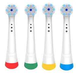 Compatible with Oral-B iO 3/4/5/6/7/8/9/10 Series Ultimate Clean Electric Toothbrush Replacement Brush Heads,4 Pack