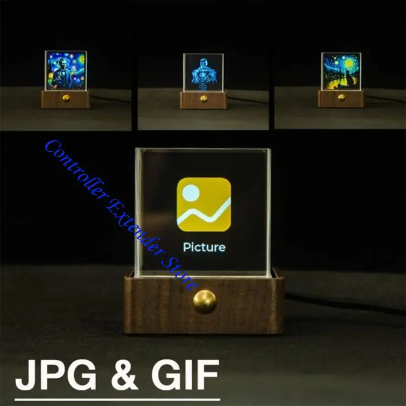 شاشة N84B الشفافية LCD التي تتميز بميل التحكم في تحديثات الطقس العالمية أسعار سوق الأسهم ولعبة 2048 التفاعلية