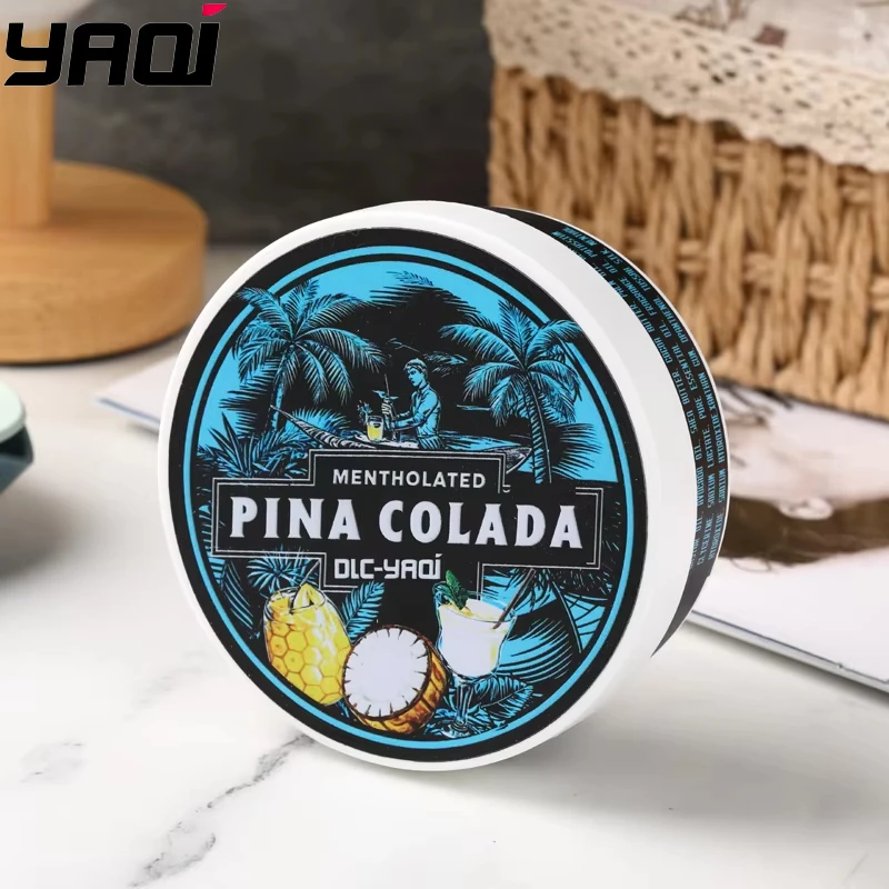 

2026 YAQI 170g Shaving Soap YAQI Shaving Cream PINA COLADA Atisan For Men
