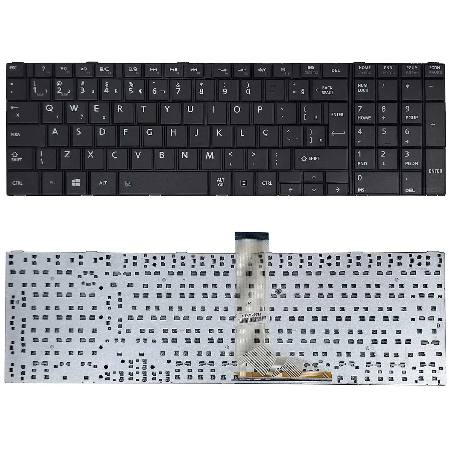 Compatible Keyboard Notebook Toshiba Satellite P875d P875 P855 P855d P850 P850d P5010 C870 C850 C850d C855 C855d C870d