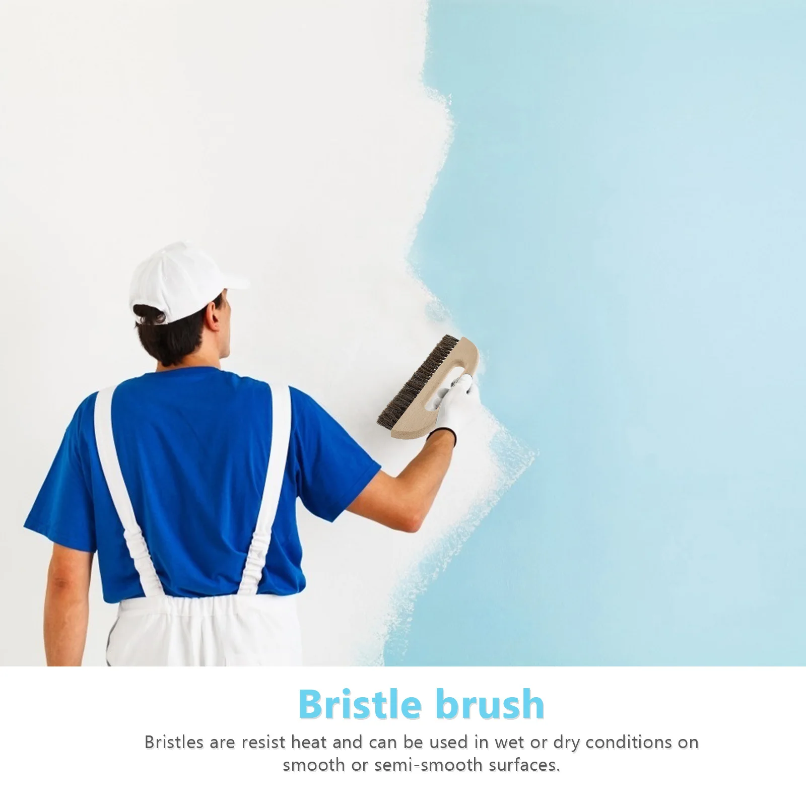 Bristle Brush Paint Accessory Practical Tool Multifunctional Cleaning Brush Cleaning Tool