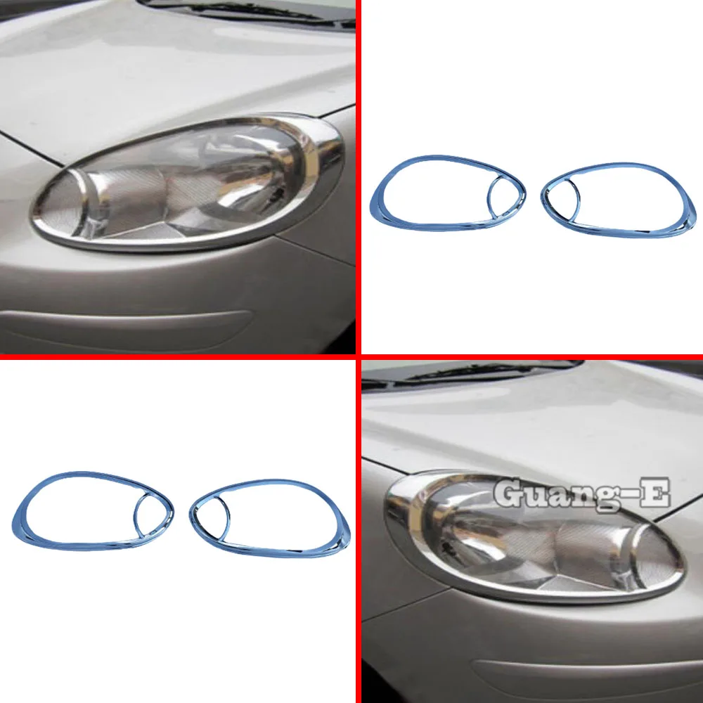 

Car Head Light Lamp Hood Frame Stick ABS Chrome Cover Trim Eyebrow Panel For Nissan March 2011 2012 2013 2014 2015 2016 2017