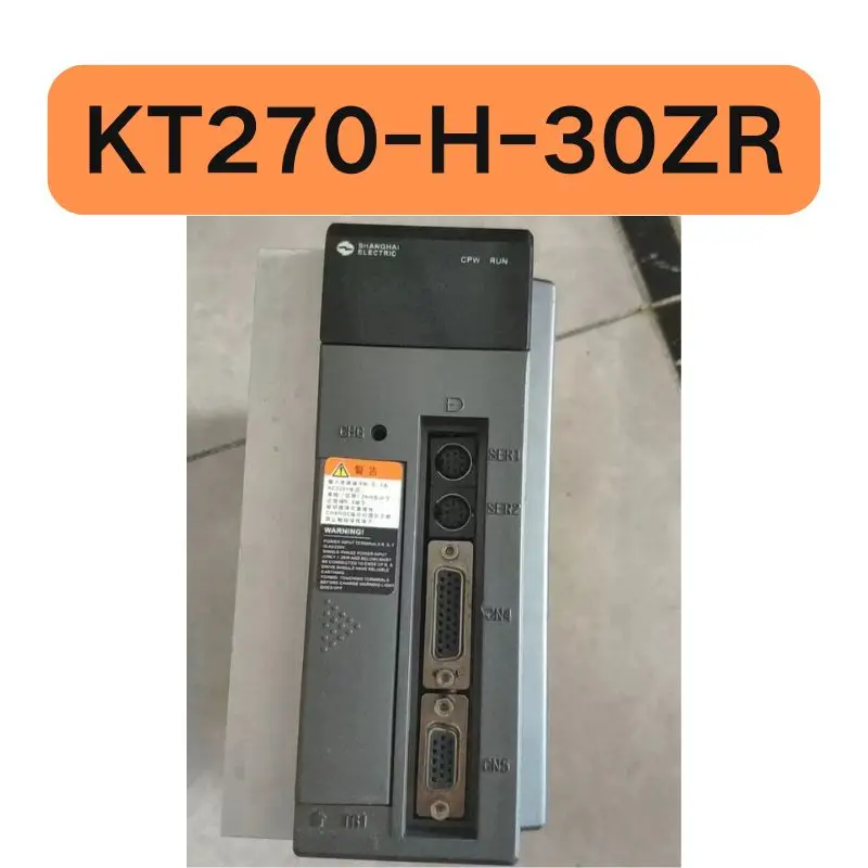 

Second hand 2.2KW servo drive KT270-H-30ZR test Ok Quick delivery